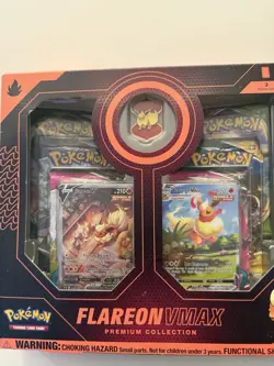 Pokemon TCG FLAREON VMAX Premium Collection Evolving Skies 2022 *Factory Sealed* - Image 3