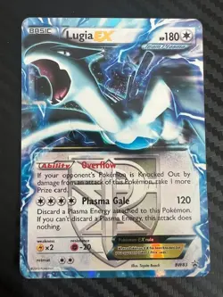 Pokemon TCG Lugia EX Black & White Bw83 Holo Promo DMG - Image 1