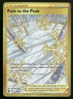 Path to the Peak Secret Rare SWSH10: Astral Radiance 213/189 NM Pokemon TCG - Image 1