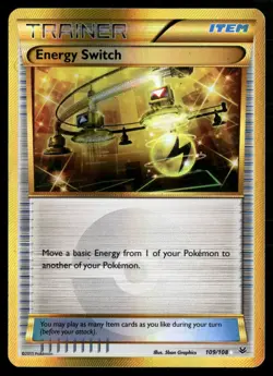 Energy Switch Secret Rare XY - Roaring Skies 109/108 NM Pokemon TCG - Image 1