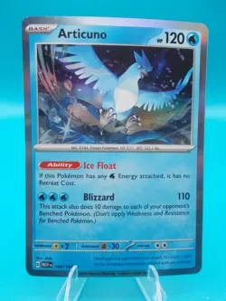 Articuno 144/165 Sv: Scarlet & Violet 151 Pokemon TCG Holo Near Mint/Mint - Image 1