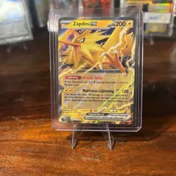 Pokemon TCG Zapdos ex Scarlet & Violet 151 145/165 Holo Double Rare - Image 1