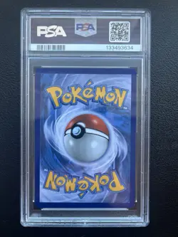 Pokemon Gengar & Mimikyu GX 53/181 PSA 8 Sun & Moon Team Up Tag Team 2019 - Image 2