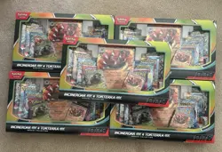 Pokemon TCG Incineroar ex and Torterra ex Special Collection Box - Lot of 5 - Image 1
