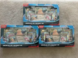 Lot Of 3 - Pokemon TCG Snorlax & Blissey EX Special Collection Box - Sealed - Image 1