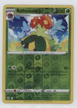 Bellossom Reverse Foil Pokemon Sword & Shield Crown Zenith #003 - Image 1