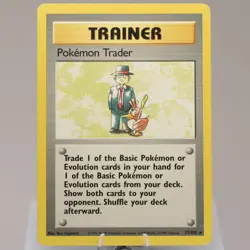 Pokemon TCG - Pokemon Trader 77/102 Base Set Rare WOTC 1999 - MP - Image 2