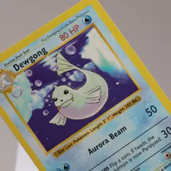 Pokemon TCG - Dewgong 25/102 Base Set Uncommon Shadowless WOTC 1999 - EXC - Image 1