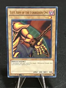 YGO Left Arm Of The Forbidden One #YGLD-ENA21 - Image 1
