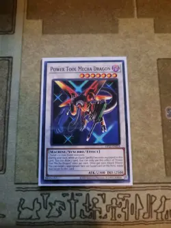 YUGIOH POWER TOOL MECHA DRAGON OP22-EN018 COMMON UNLIMITED ED NM - Image 1