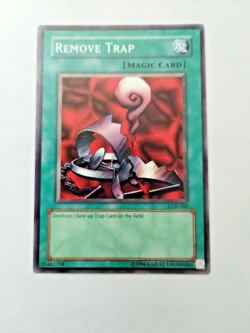 Yu-Gi-Oh! TCG Remove Trap Legend of Blue Eyes White Dragon LOB-060 Unlimited Co. - Image 1