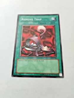 Yu-Gi-Oh! TCG Remove Trap Legend of Blue Eyes White Dragon LOB-060 Unlimited Co. - Image 2