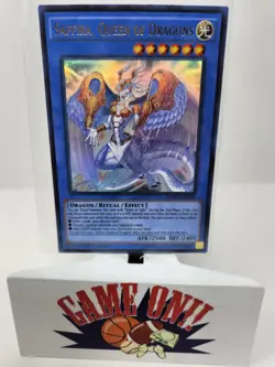 YuGiOh Saffira, Queen of Dragons DUEA-EN050 1st Edition Ultra Rare NM - Image 1
