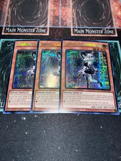 Yugioh! x3 Arianna the labyrinth servant MP23-EN229 NM Prismatic Secret Rare - Image 1