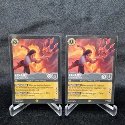 Disney Lorcana 2 x Namaari Single-Minded Rival Regular 2025 English Card Bundle - Image 1