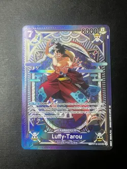 ST18-005 SP SR LUFFY-Tarou One Piece Card- English NM/M Fist Of Divine Speed TCG - Image 3