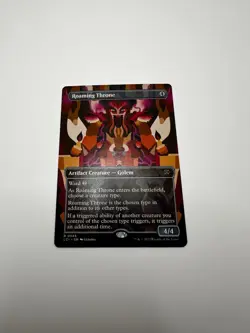 NM Borderless Roaming Throne, MTG, Lost Caverns of Ixalan, Magic, 344 - Image 1