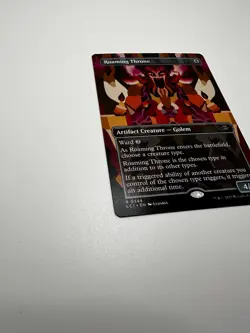 NM Borderless Roaming Throne, MTG, Lost Caverns of Ixalan, Magic, 344 - Image 3