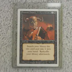 Magic the Gathering MTG Demonic Tutor NM - Image 1