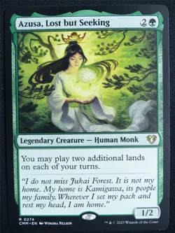 Azusa Lost but Seeking - CMM - Mtg Card #5MX - Image 1