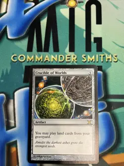 1x Crucible of Worlds NonFOIL (319) Tenth 10th Edition MTG NM LP Light Play - Image 1