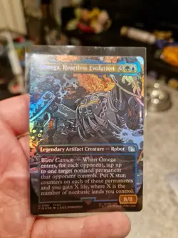 MTG Final Fantasy Foil Uncommon #0347 Omega Heartless Evolution - Image 1