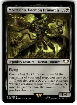 Mortarion, Daemon Primarch Universes Beyond: Warhammer 40000 Regular MTG - Image 1