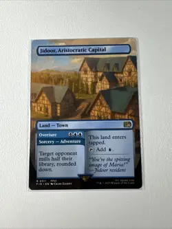 Jidoor, Aristocratic Capital (Borderless) Regular Rare 311 NM/MINT FIN MTG - Image 1