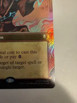 Magic the Gathering ATLA: Redirect Lightning (Showcase) #343 FOIL ver. - Image 3