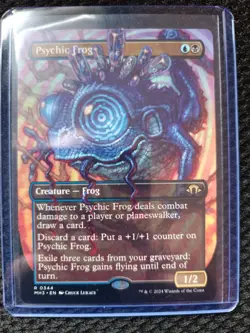 Psychic Frog - Borderless - MH3 - NM - MTG - Image 1