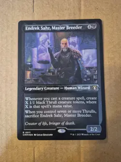 Endrek Sahr, Master Breeder (Foil Etched) Commander Masters Foil - Image 1