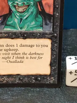 Magic The Gathering *** Juzam Djinn *** Arabian Nights MTG Very Clean - Image 3