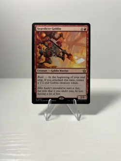 Searslicer Goblin Foundations Regular - NM #93 MTG FDN - Image 1
