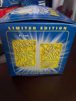 Limited Edition Pokemon TCG 23K Gold-Plated Trading Card - Mewtwo - Image 4