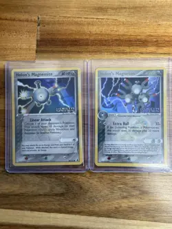 Holons Magnemite/Magneton 70/113 22/113 Pokemon Delta Species Holo Stamped Mint - Image 1