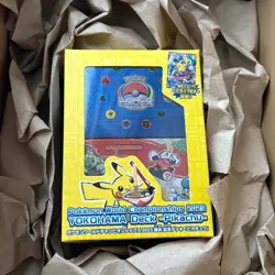 Pokemon WCS 2023 Yokohama Deck Sealed Box w/ Pikachu ex 001/030 Japan NEW - Image 1