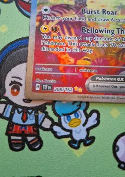 Pokemon TCG Raging Bolt ex 208/162 Temporal Forces SIR Holo Ultra Rare NM/LP+ - Image 4