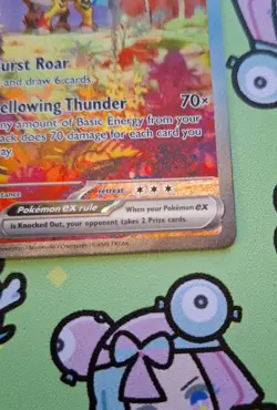 Pokemon TCG Raging Bolt ex 208/162 Temporal Forces SIR Holo Ultra Rare NM/LP+ - Image 5