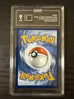 Feebas 198/191 Illustration Rare 2024 Pokemon Surging Sparks TAG 9 Mint - Image 2