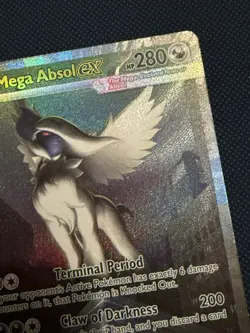✨ Mega Absol EX - SIR - 180/132 - NM/Pack Fresh - Mega Evolution - Pokemon TCG ✨ - Image 4