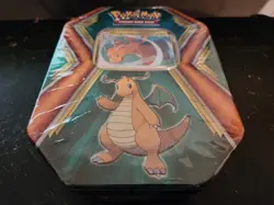 Dragonite Sealed Pokemon TCG Booster Tin 3 Packs Lost Origin Era - Image 1