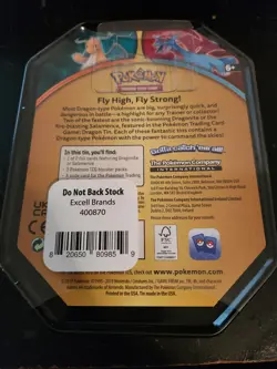 Dragonite Sealed Pokemon TCG Booster Tin 3 Packs Lost Origin Era - Image 2