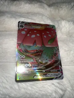 Venusaur VMAX SWSH102 Black Star Promo Holo Pokemon Card English - Image 1