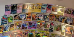 2025 Pokemon Prismatic Evolutions Base Holo Bulk Lot of 65 Cards Common Uncommon - Image 2