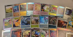 2025 Pokemon Phantasmal Flames Base Reverse Holo Foil Lot of 100 Cards TCG NM - Image 2
