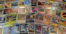 2025 Pokemon Phantasmal Flames Base Reverse Holo Foil Lot of 100 Cards TCG NM - Image 4