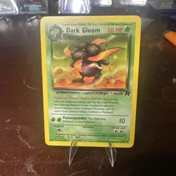 Pokemon TCG - Dark Gloom Team Rocket Common Card - 36/82 NM - Image 1