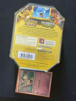 Pokemon Hidden Fates Charizard GX Tin 1st Edition Print Sun and Moon NEW SEALED - Image 3