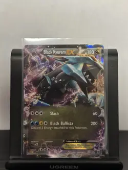 Pokemon Plasma Storm Black Kyurem EX 95/135 Ultra Rare NM - Image 1