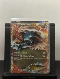 Pokemon Plasma Storm White Kyurem EX 96/135 Ultra Rare Holo NM - Image 1
